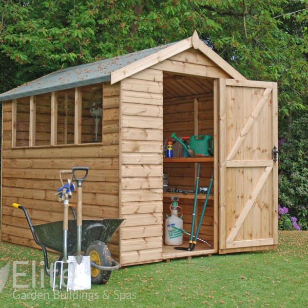 Sheds Fareham, Sheds in Fareham. Garden Buildings sheds delivered and installed in Fareham Hampshire