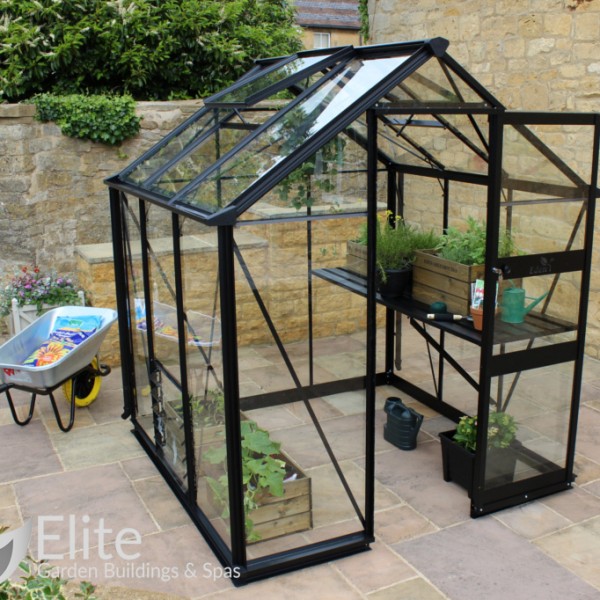 Eden Burford 6x6 aluminium powder coated greenhouses Hampshire