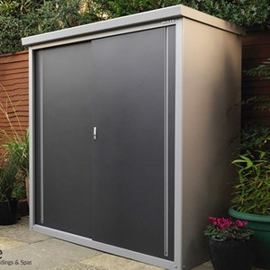 Guardian metal shed Hampshire D63 Trimetals metal storage sheds